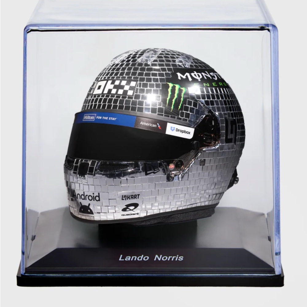 Lando Norris 2025 Miami GP 1:5 scale helmet